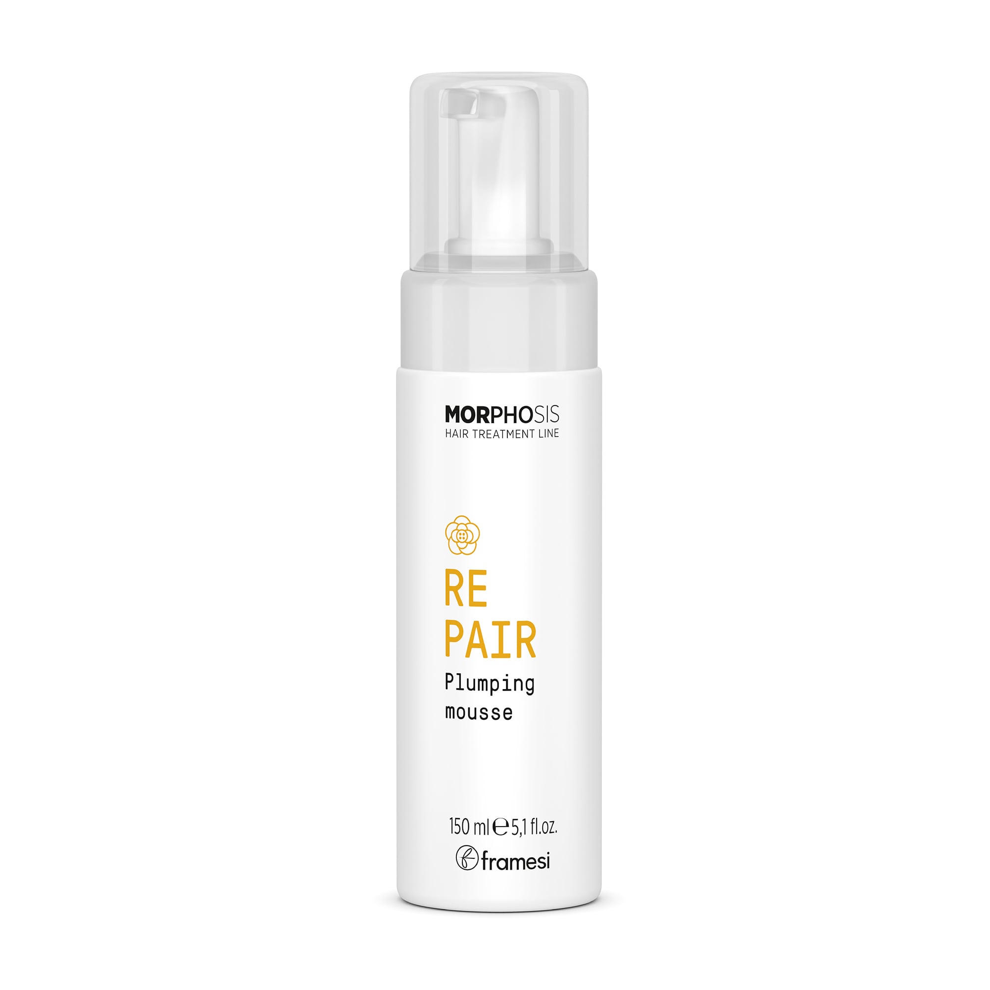 Уцінка! Мус для пружності волосся Framesi Morphosis Repair Plumping Mousse, 150 мл